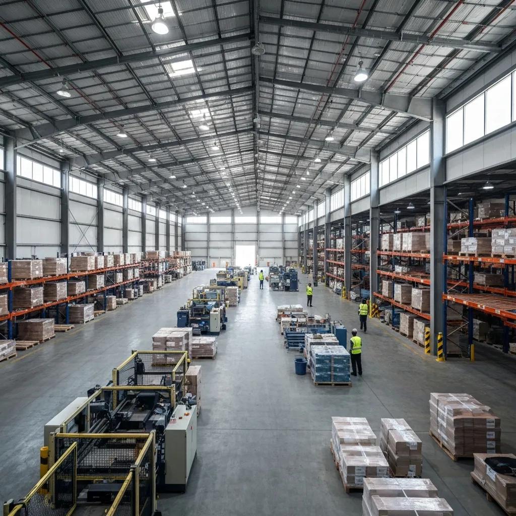 Commercial building in Abu Dhabi highlighting fire safety equipment and compliance