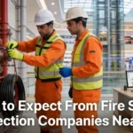 Inspectors verify that all fire protection systems are 100% operational and meet code requirements.; Certain
